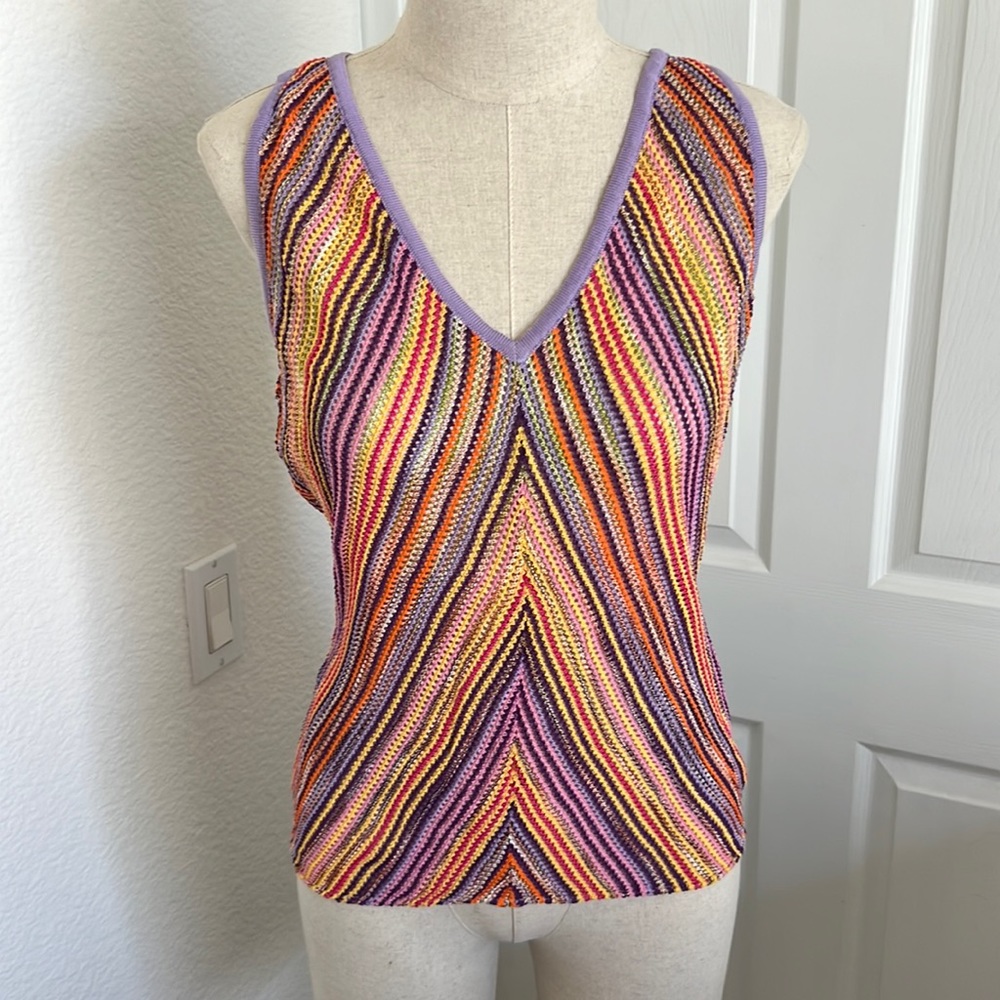 M by Missoni knit tank